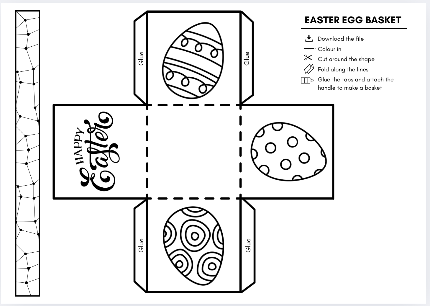 Easter Themed Activity Bundle: Circle Time, Coloring Sheets, Tracing Worksheets, Visuals & Matching Stimuli - Image 4